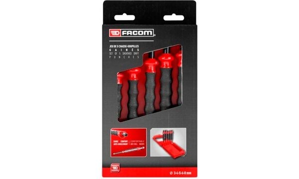 Jogo De 5 Saca-Troços Revestido Facom 249.GPB