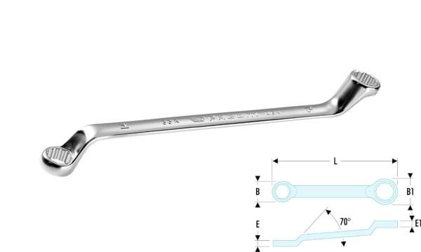 Chave Luneta Standard Facom 55A