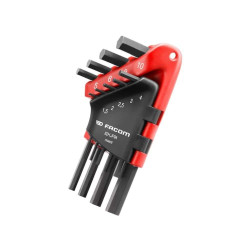 Jogo de Chaves Sextavadas Curtas 9Un Facom 82H.JP9A