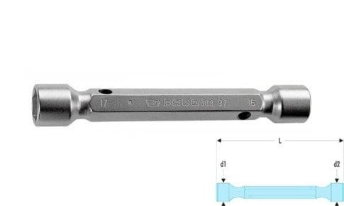 Chave Tubulares 21X23 mm Facom 97.21X23