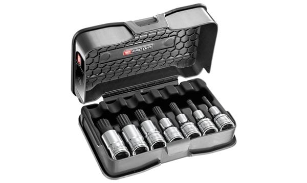 Jogos Chaves de Caixa 1/2” curtas XZN 7 peças Facom SV.J7APB 