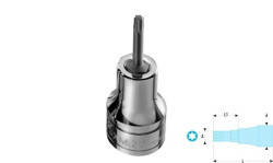 Chave de Caixa 1/2" com ponta Torx® Facom SXM