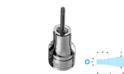 Chave de Caixa 1/2" com ponta Tx20 Facom SXM.20