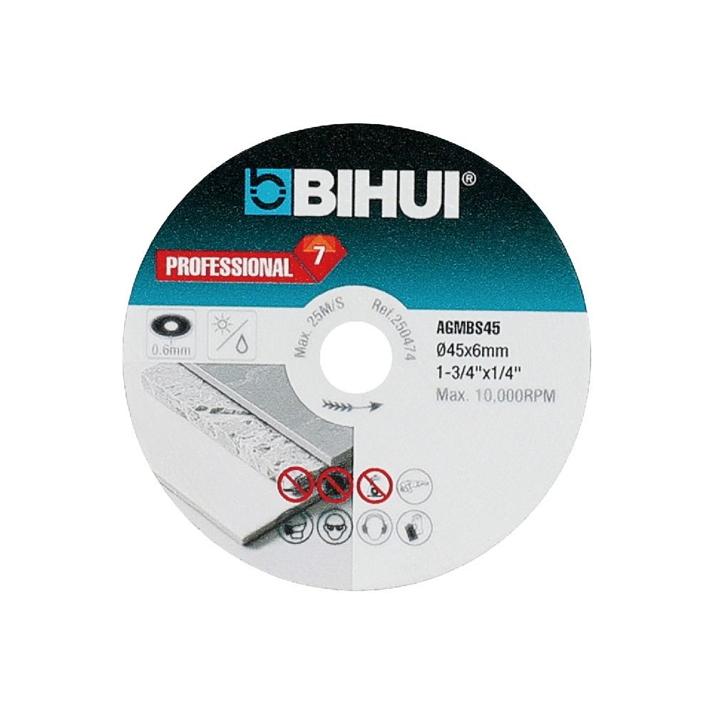 Lâmina de serra diamantada 45 mm  Bihui AGMBS45