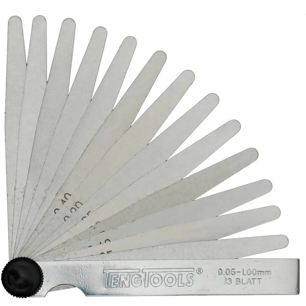 Apalpa Folgas 0,05‑1,00mm 13 Lâminas Tengotools FG13100  