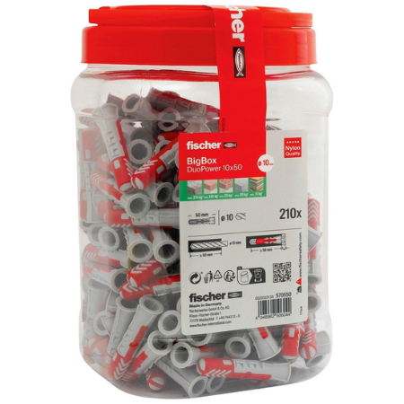 Fischer Big Box Duopower M10 Sin Tornillo 