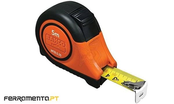 Fita Métrica com ponta Magnética 5M Bahco MTB-5-25-M