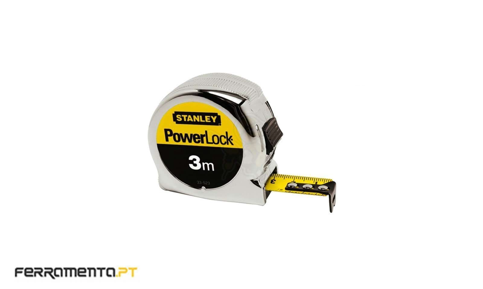 Fita Métrica PowerLock 3MX19MM Stanley 0-33-522