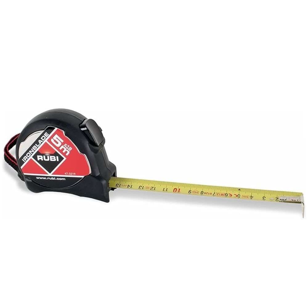 Fita Métrica IRONBLADE 5 m x 25 mm (Dupla marcação) Rubi 75909