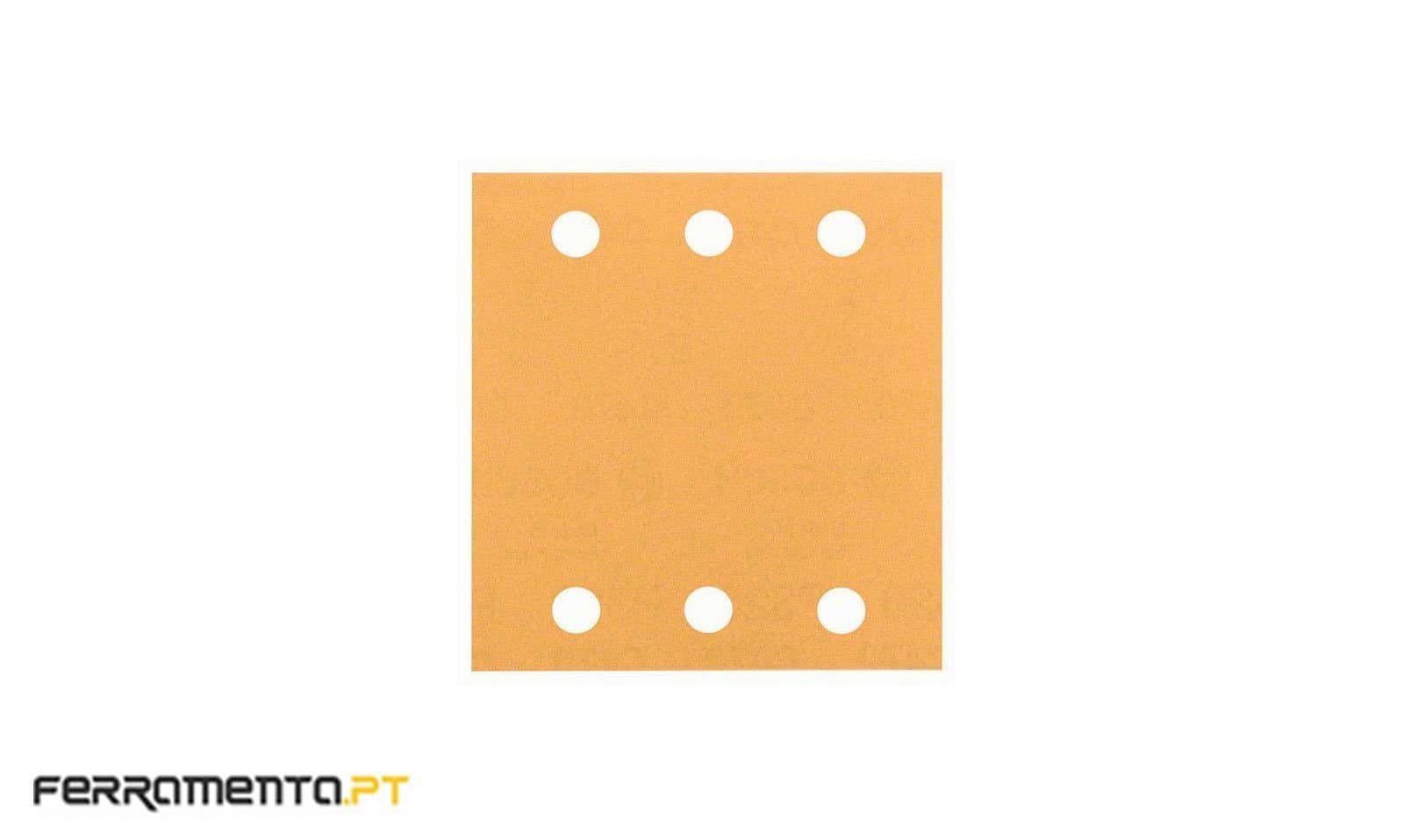 Folha de lixa 115x107 mm G120 10 UN Bosch 2.608.607.458