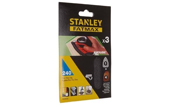 Folhas de lixa de malha Stanley STA39132-XJ