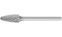 Fresa de Tungsténio Ojival Ø3mm Pferd RBF 0613/3 Z3 PLUS
