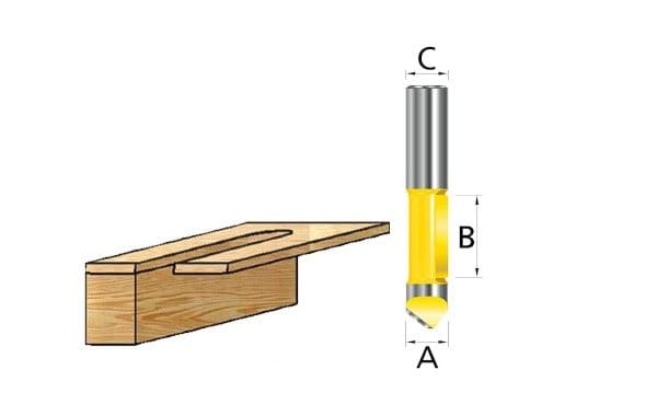 Fresa p/ Painéis 12mm Makita D-10584 