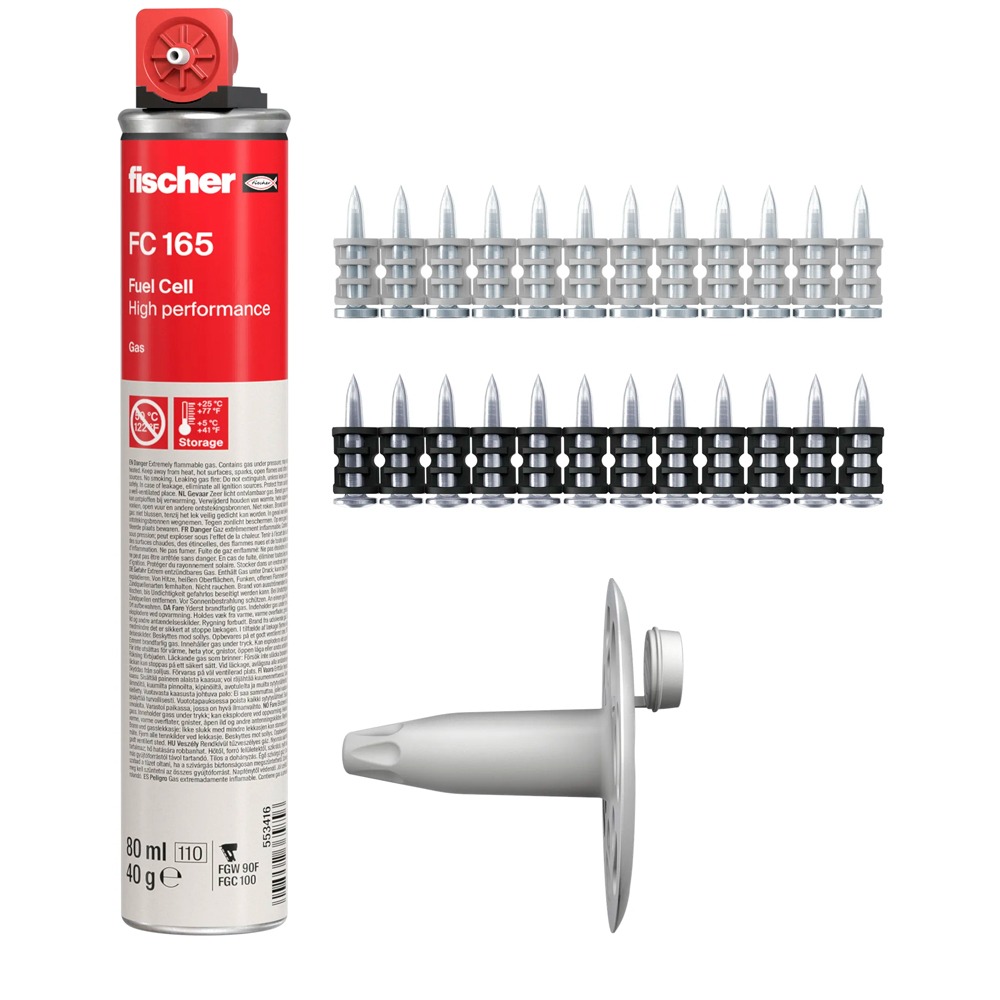 Consumíveis para Fixação Direta em Betão e Aço Fischer 567328