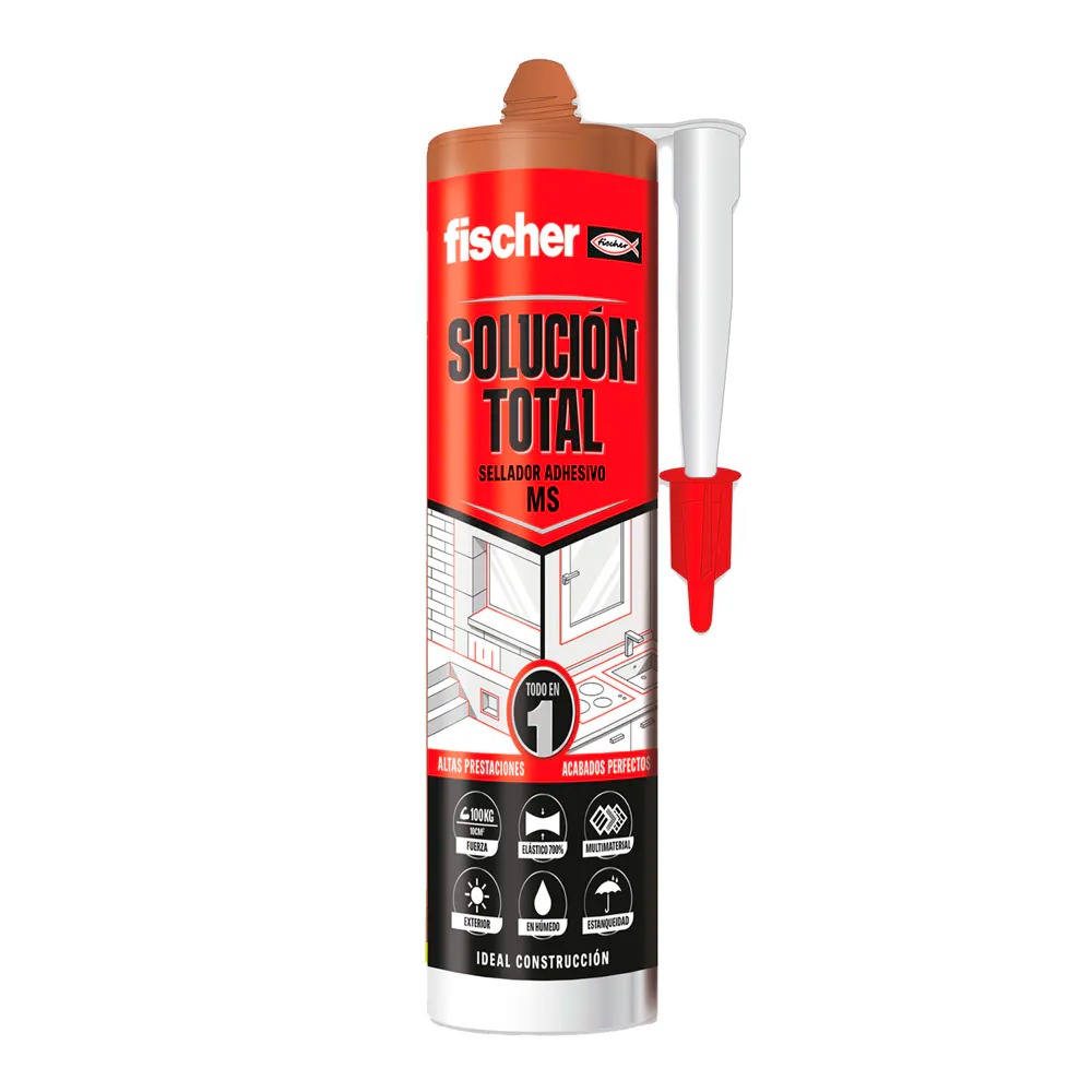 Solução Total Castanho 290 ml Fischer 570948