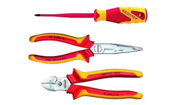 Jogo de Alicates Isolados VDE 1000V 3pcs Gedore 1102-005