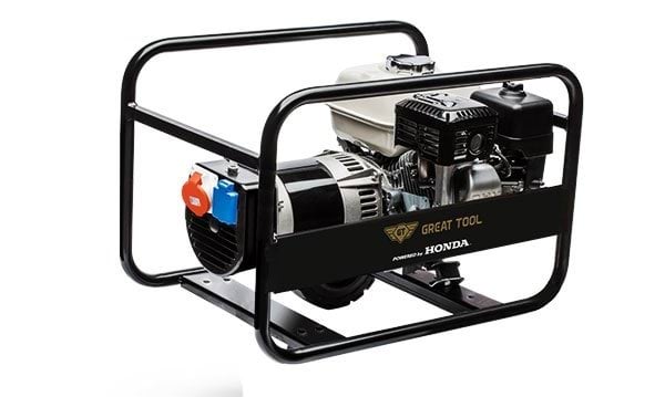 Gerador 400V 9,2 kVA Elét. GREAT TOOL Powered by HONDA GT8TFHE