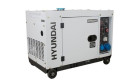 Gerador Diesel Silencioso 6.3Kw Hyundai DHY8600SE