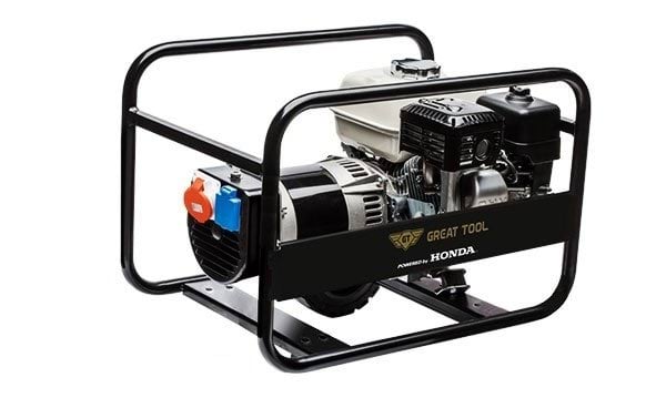 Gerador Gasolina 400V 9,2 kVA GREAT TOOL Powered by HONDA GT 8 TF H