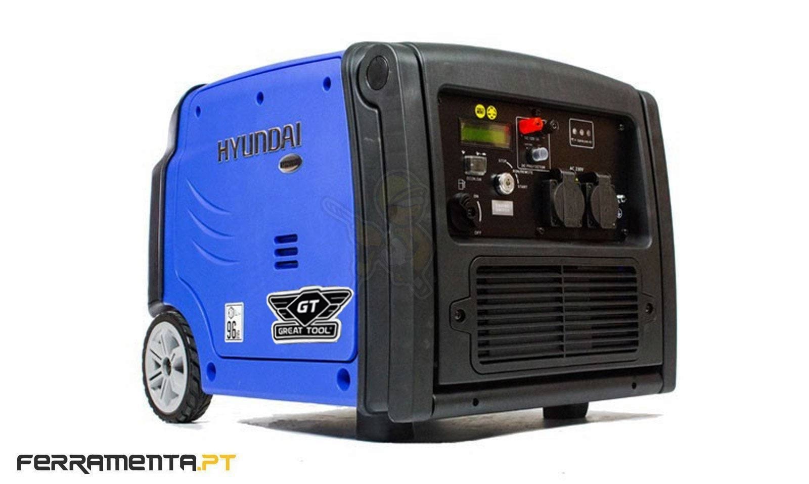 Gerador Gasolina Inverter 2,8 kW GT Power by Hyundai GTHY3200SEi