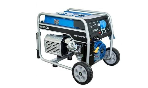 Gerador Gasolina Monofásico 5,0kW Hyundai HY7000FEK