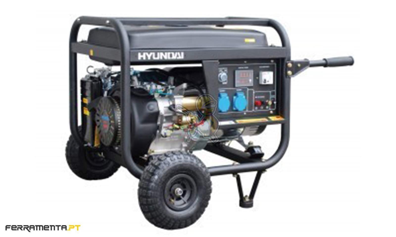 Gerador Gasolina 6,8 kW Hyundai HY10000LEK