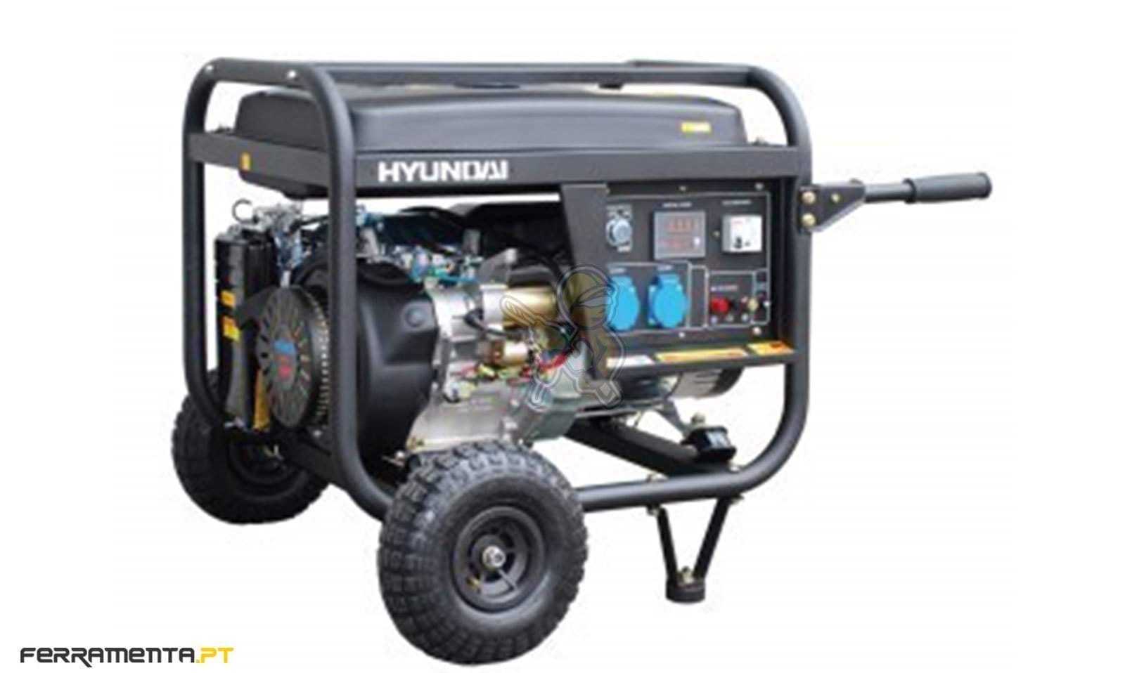 Gerador Gasolina Monofásico 5 kW Hyundai HY7000LK