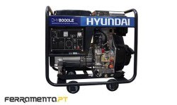 Gerador Diesel Monofásico 7kva Hyundai DHY8000LE