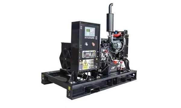 Gerador Industrial Trifásico 66 kVA Hyundai DHY 75 KE