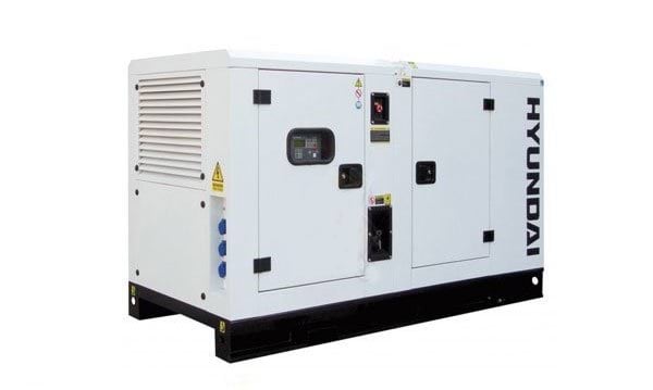 Gerador Industrial Trifásico 66 kVA Hyundai DHY 75 KSE