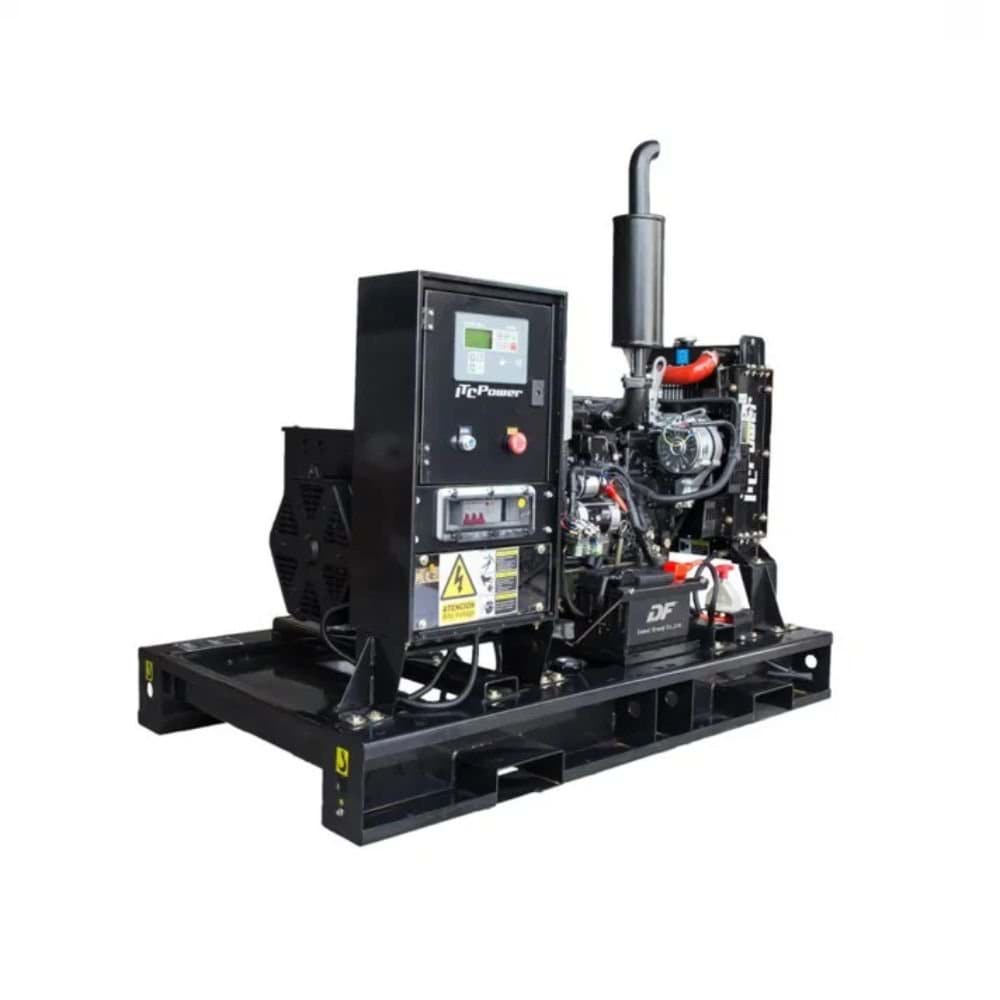 Gerador Diesel 1,500 rpm Aberto 16,5KVA 400V ITCPower DG16KE
