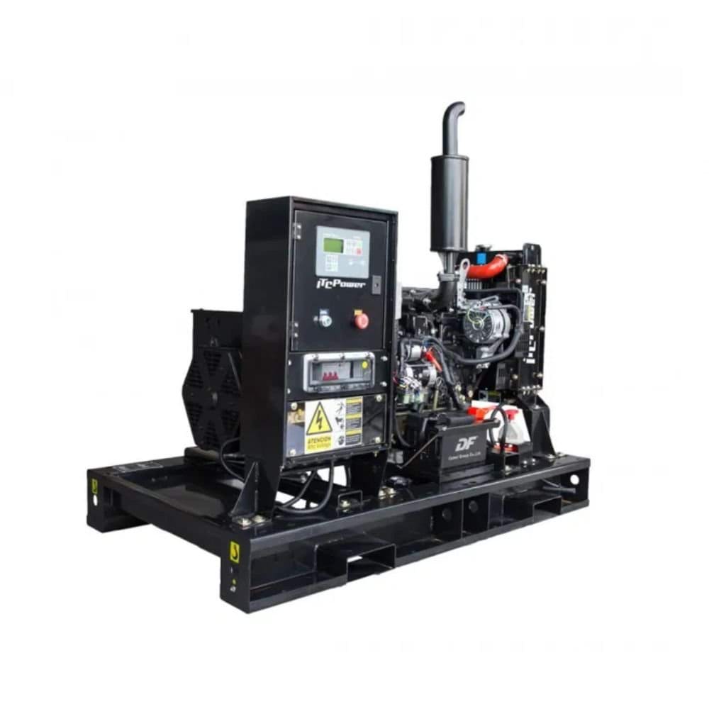 Gerador Diesel 1,500 rpm Aberto 22Kw 230V ITCPower DG22KEM