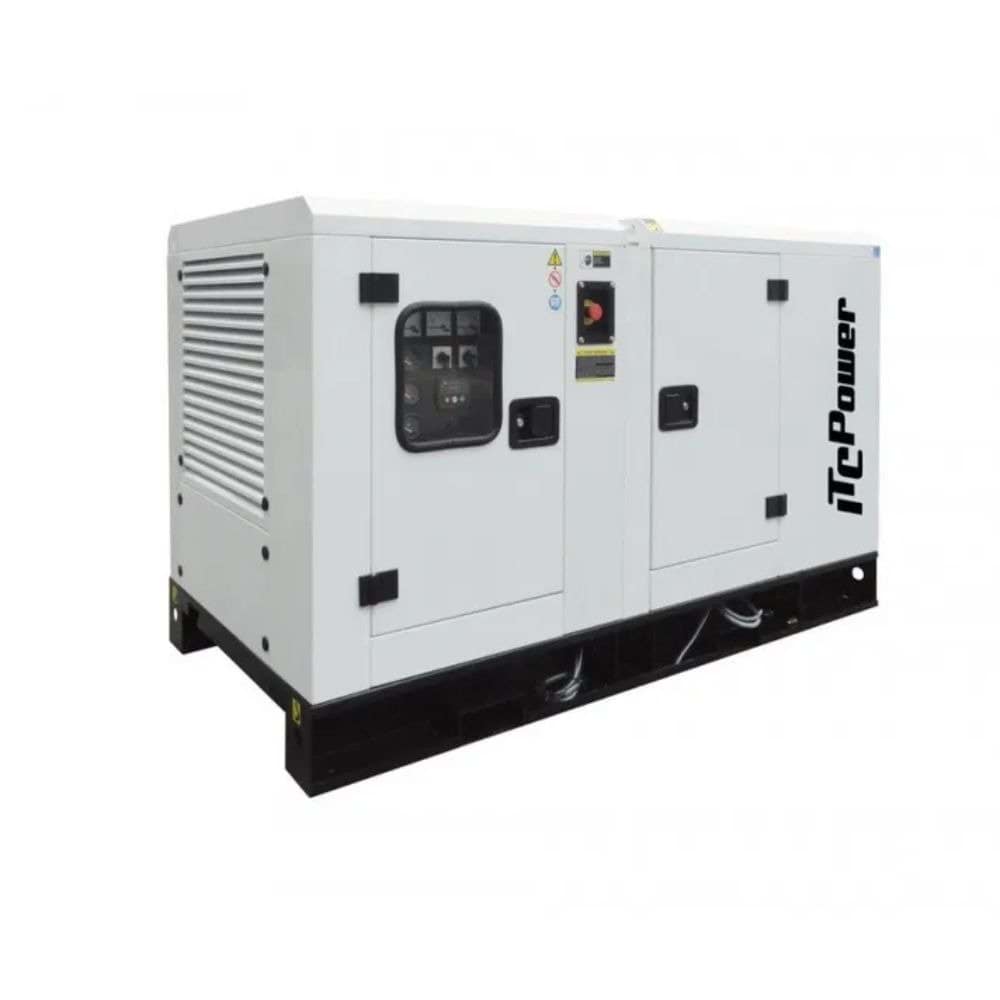 Gerador Diesel 1,500 rpm Silenc. 85KVA 400V ITCPower DG85KSE