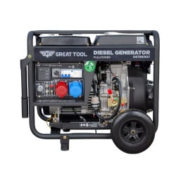 Gerador Diesel 7,5 kVA Great Tool DGT8600LT