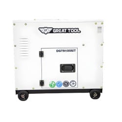 Gerador Diesel Inversor Silencioso 6.5Kw 230V Fullpower Great Tool DGT9000SIT