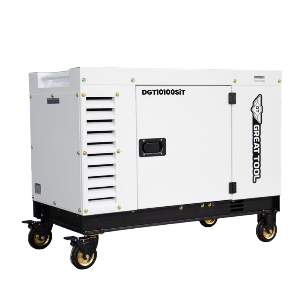 Gerador Diesel Inversor Silencioso 8.5Kw 230V Trifásico Fullpower Great Tool DGT10100SiT