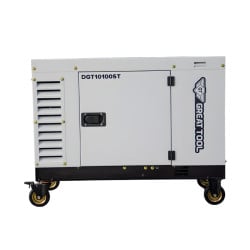 Gerador Diesel Silencioso Full Power 10kVA Great Tool DGT10100ST