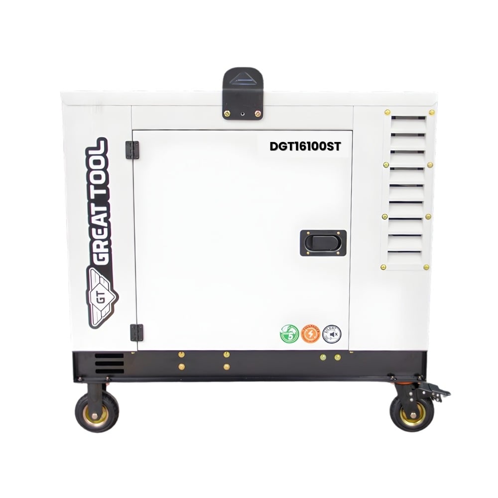 Gerador Diesel Silencioso 15kVA Great Tool DGT16000ST