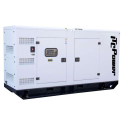 Gerador Industrial Diesel 1,500 rpm Silenc. 175KVA 400V ITCPower DS175KSE