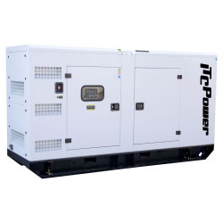 Gerador Industrial Diesel 1,500 rpm Silenc. 206KVA 400V ITCPower DS205KSE