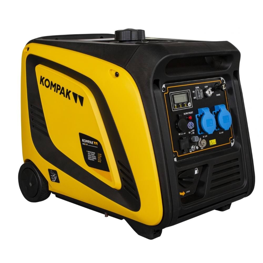 Gerador Inversor 8,9Kw/8Kw (LPG) Gasolina/Gás Kompak KGG39EIDF