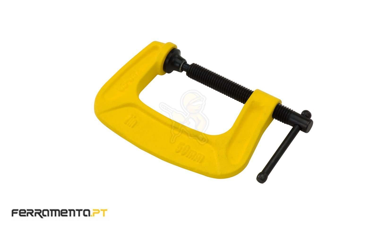 Grampo Maxsteel Corpo C 75mm Stanley 0-83-033