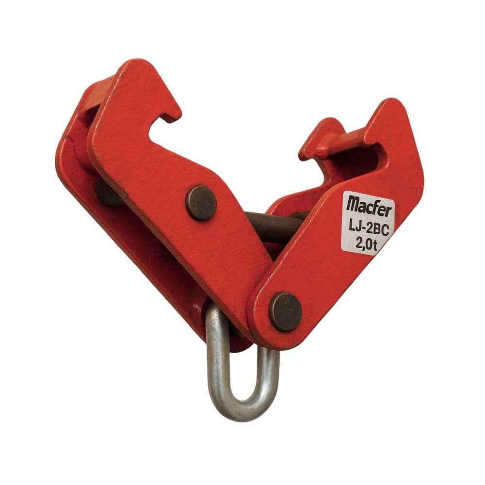 Grampo fixação p/ viga "I" LJ-3BC 3,0t MacFer 128.0027
