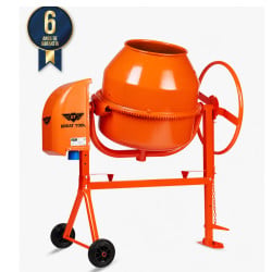 Betoneira Semi-Profissional 140lts 700W Cremalheira Poliamida – D Great Tool B150ECO