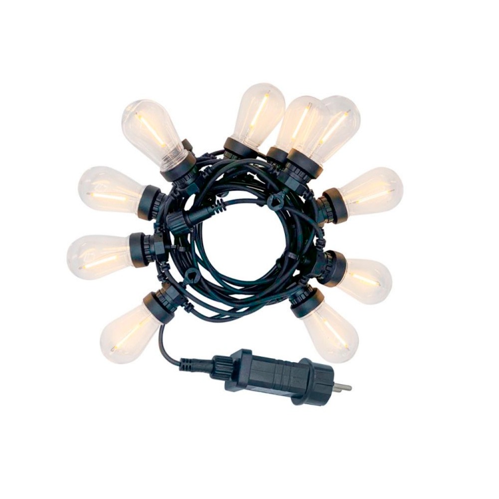 10 Lâmpadas LED LED 5m 230V Extensível IP44 Xanlite GRL512VBST48F