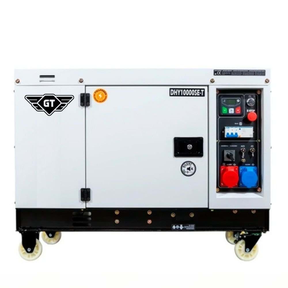 Gerador Diesel Silencioso 10.6 kVA Great Tool DHY10000SE-T
