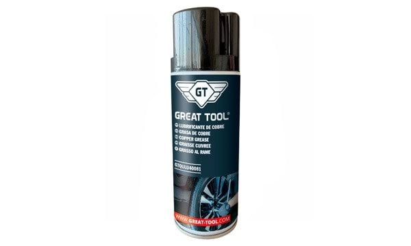 Spray Lubrificante de Cobre 400ml Great Tool GTQULU40081