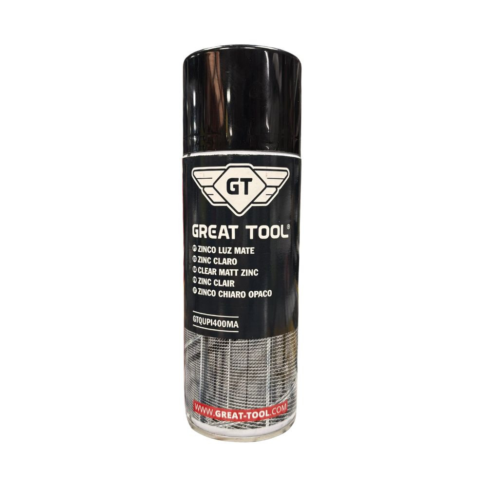 Spray Protetor Zinco Luz Mate Great tool QUPI400MA