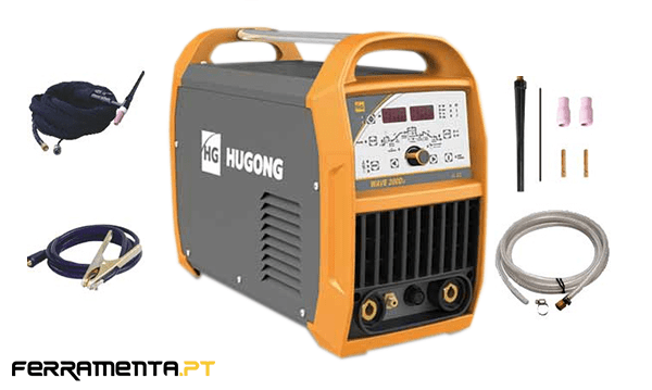 Máquina de Soldar TIG AC/DC Hugong HG WAVE 200 III