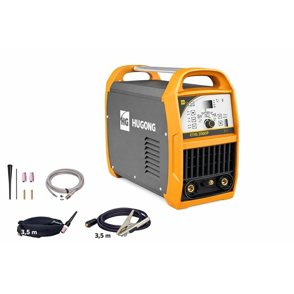 Máquina de Soldar DC HF TIG/MMA Hugong ETIG 200 DP III
